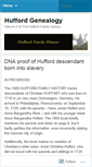 Mobile Screenshot of huffordgenealogy.com